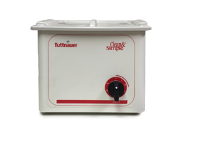 Cleaner Ultrasonic One Gallon Clean & Simple w/Timer 60 Hz High Efficiency Capacity 9.38'W x 4.0'H x 5.38'D (1/EA) by Tuttnauer USA Co. Ltd.  ID CSU1